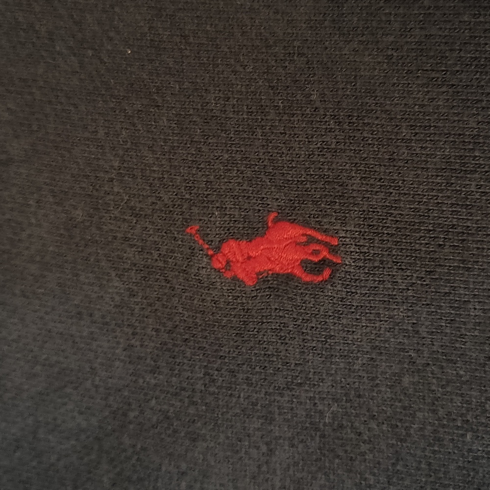 Polo Ralph Lauren Navy Hoodie with Red Logo - Picture 5 of 5